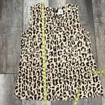 CAbi Ginger Leopard Print Sleeveless Cut Outs at Neckline Size Medium Photo 8