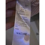 Anthropologie Metallic blend Peach crew neck 3/4th sleeve sweater Sz M Photo 11