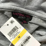 Short Sleeve Athletic Hoodie Dress NWT Size Medium Gray Photo 6