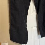 Ralph Lauren Lauren  100% Linen Black Chinos Pants Size 12 Petite Photo 3