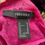 Forever 21 Y2k  hot pink lace mini dress Photo 3