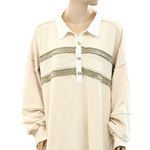 Free People Blair Sweatshirt Dress Oversized Asymmetrical Size S-2X New w/o Tag Photo 4