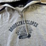 Vintage Y2K Brooklyn Cyclones Hoodie Gray Size L Photo 3