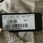 Dolce & Gabbana  (Made in Italy) Knit Top, Metallic Tan/Silver Size 48 New w/Tag Photo 6