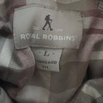 Royal Robbins Shirt Womens Large Green Purple Plaid Thermotech Flannel Heritage Photo 6