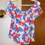 One Clothing  Floral Off The Shoulder Bohemian Blouse Women Size XS Photo 0