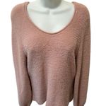 Abercrombie & Fitch Soft Collection Dusty Pink Balloon Sleeve Cozy Sweater S Photo 2
