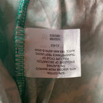 Coolibar UPF 50+ Catalina Beach Teal Green Paisley Hooded Cover Photo 10