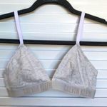 Calvin Klein Gray Triangle Bralette Photo 0