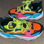FILA Colorful Neon Lace Up Gym Shoes Photo 6
