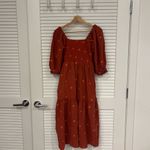 VICI  floral dress in rust Photo 3