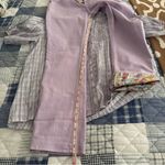 Johnny Was  Reina Boyfriend Cuff Jeans Lavender 28 NWT MSRP$278.00 Photo 2