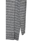BKE Women's Sweater Top Slouchy Striped Cowlneck Long Sleeve Stretch Gray Medium Photo 8