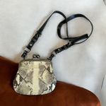 Tommy Bahama Snake Print Leather Kisslock Crossbody Bag Photo 0