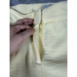 Joie NWT  Wide Leg Cropped Pants‎ High Waist Women XL Yellow Career Minimalist Photo 9