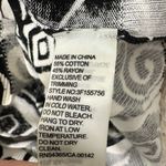 Nygard Collection Black White Crochet Sleeve Beaded Cardigan Size Large Photo 2