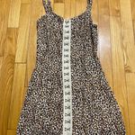 Skylar + Madison Hooke And Eye Leopard Dress Photo 0