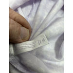 Womans Carole Hochman Pullover Night Gown XL Purple White Floral 3/4 Sleeve Photo 4