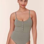 ANDIE Swim The Snap One Piece in Seagrass S NWT Photo 0