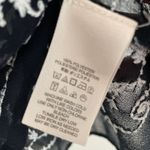 Free People  Pennies Squel Navy Sheer Embroidered Top Size Small Photo 8