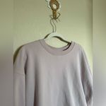 Lululemon  Perfectly Oversized Crew in‎ Lavender Dew Sz 10 Photo 2