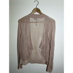 Reiss  Beige See Through‎ Cardigan Size Small Photo 2