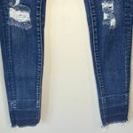 American Eagle  Dark Wash Distressed Jegging Jean Size 2 Regular Photo 8