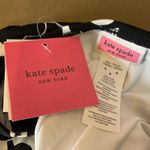 Kate Spade Women's Bathing Suit Size Medium Black and White Floral One-Piece Photo 7