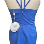 Finders Keepers  Precious Memories Dress Amparo Blue Nude Women’s Small Photo 7