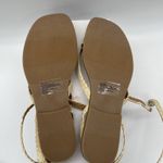 A New Day NEW Womens 9.5 Shoes Luisa Casual Ankle Strappy Sandals Flats Beige Photo 4