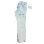 One Teaspoon  Trashed Free Birds Skinny Jeans, Size 28 NWT, Light Wash Distressed Photo 9