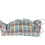 Alfred Dunner Shirt Womens 22 Plaid Button Front Country Barn Stretch Breathable Pink Size 22W Photo 8