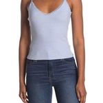 Abound NWT  Lace Trim Ribbed Cami Medium Blue Photo 0