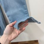 Frank &‎ Eileen Womens The Italian Chino 1975 Light Blue Wash Denim Raw Hem NEW Size 0 Photo 4