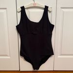 ALBION FIT Deep End One Piece Swimsuit in Black Photo 1