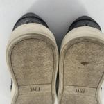 Frye  Brea Kiltie Anthrocite Casual Sneaker Buckle Silver Brown Womens Size 8.5 Photo 6