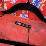 ZARA NWT FLORAL WRAP DRESS CHIFFON FABRIC BLOGGERS FAV Photo 9