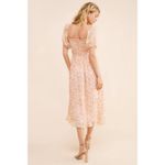 ASTR the Label Lunaria Midi Dress SZ Medium NEW Coquette Regency Cottage NWOT Photo 1