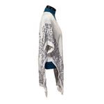 Torrid  White and Black Floral Kimono Photo 1