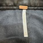 Free People  Vegan Leather Pants sz 10 Black Leather Boot Cut Pants Photo 5