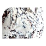 Cynthia Rowley Womens  Snakeskin Print Flowy Button Down Shirt Top - Sz L Photo 1