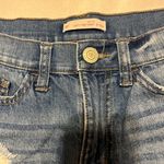 SO Curvy Mom Distressed Denim Shorts Size 3/26W Photo 1