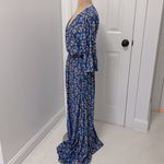 Tiare Hawaii  Surry Maxi Dress Lei Bright Blue Photo 6