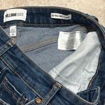 William Rast High Rise Ankle Skinny Jeans Dark Wash Distressed Size 25 Stretchy Photo 3