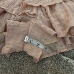 Style Rack  Romper‎ with Ruffles and Low Back, Size Medium pink Photo 6