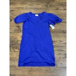 Nation Ltd NWT $160 Anthropologie Mallory Dress Royal Blue 100% Cotton Size S Photo 1