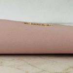 Michael Kors Jet Set Travel Blossom Pale Pink Leather Double Zip Wallet Wristlet Photo 4