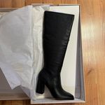 Dolce vita Fynn black knee high boots wide calf block heel new in box Size 8 Photo 4