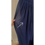 Lulus Navy Blue Lace Formal Maxi Dress Photo 7