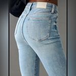Pistola Light Wash Teagan High Rige Vented Slim Cigarette Jeans Size 31 NWT Photo 1